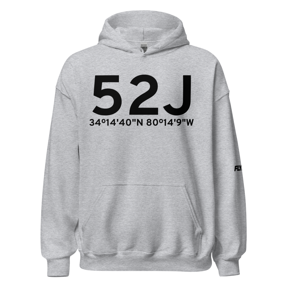 Bishopville (K52J) Airport Hoodie Sweatshirt 