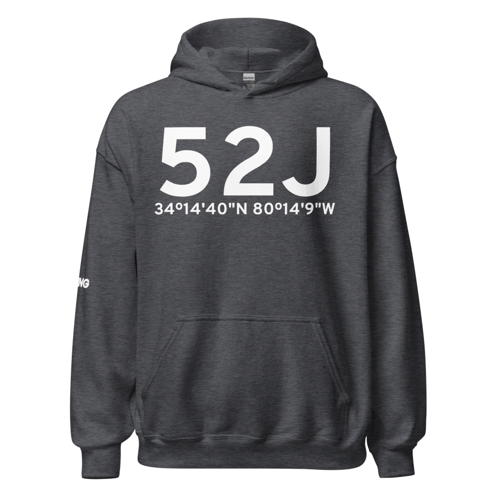 Bishopville (K52J) Airport Hoodie Sweatshirt 