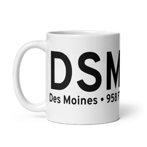 Des Moines (KDSM) Airport Mug