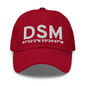 Des Moines (KDSM) Airport Hat