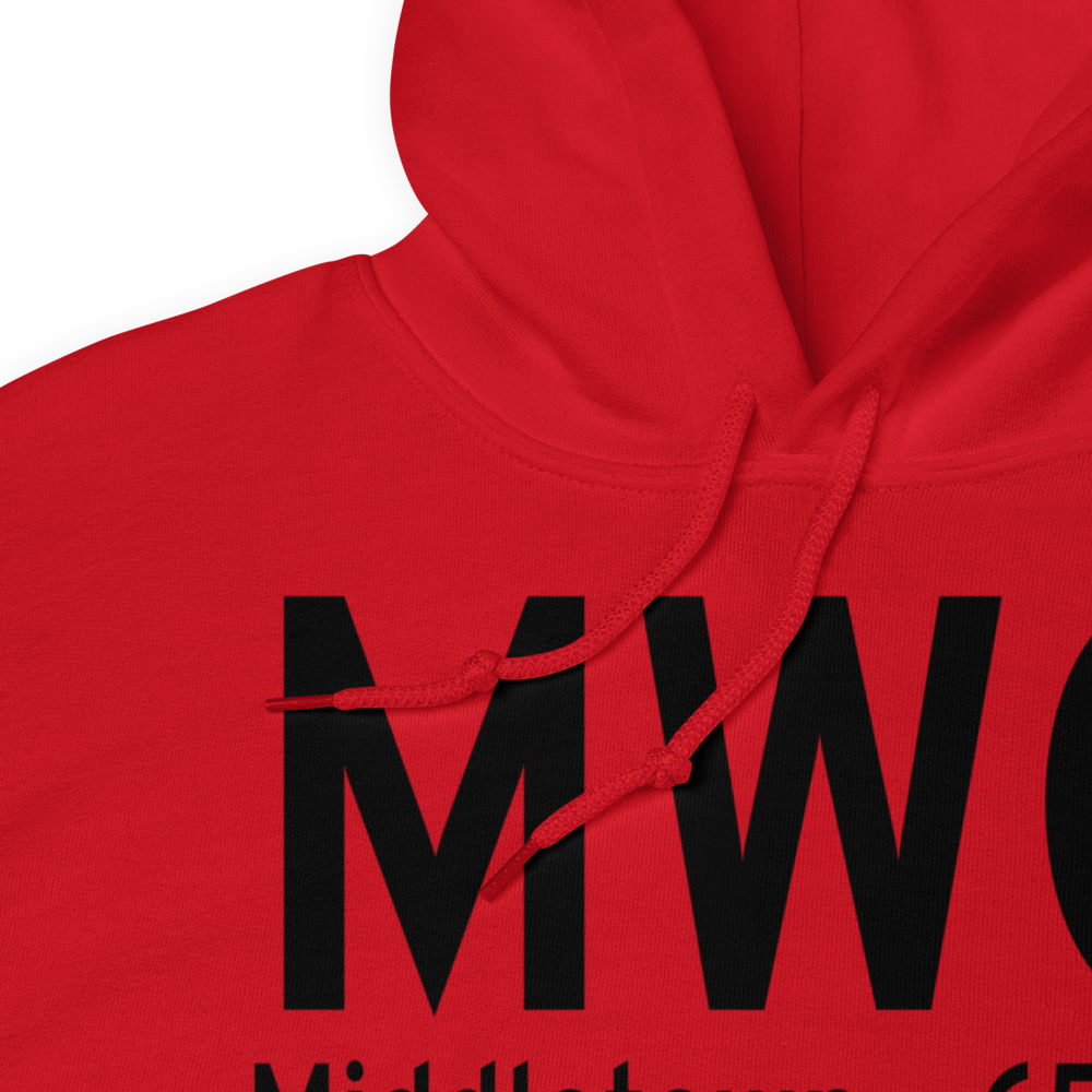 Middletown (KMWO) Airport Hoodie Sweatshirt 