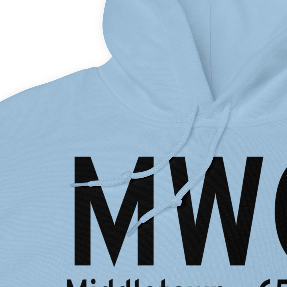 Middletown (KMWO) Airport Hoodie Sweatshirt 