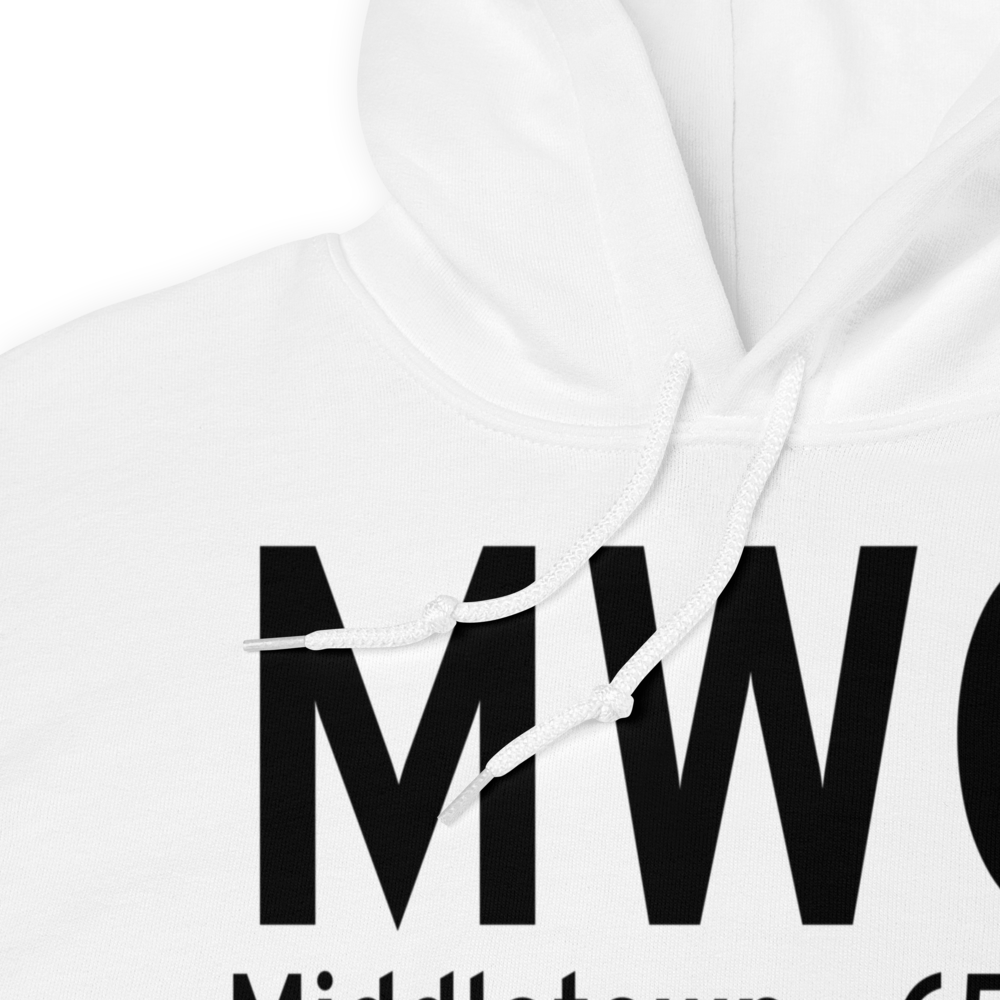 Middletown (KMWO) Airport Hoodie Sweatshirt 