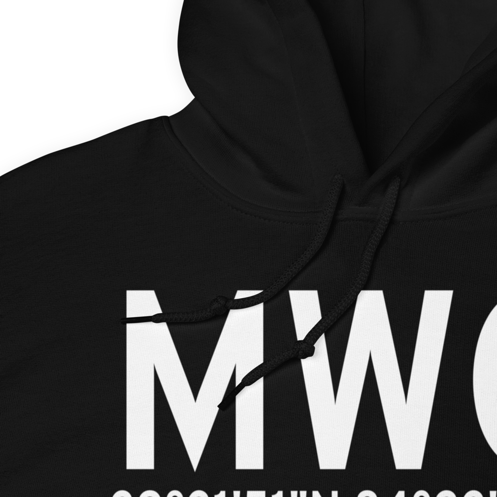Middletown (KMWO) Airport Hoodie Sweatshirt 