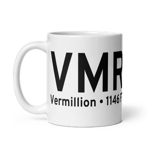 Vermillion (KVMR) Airport Mug