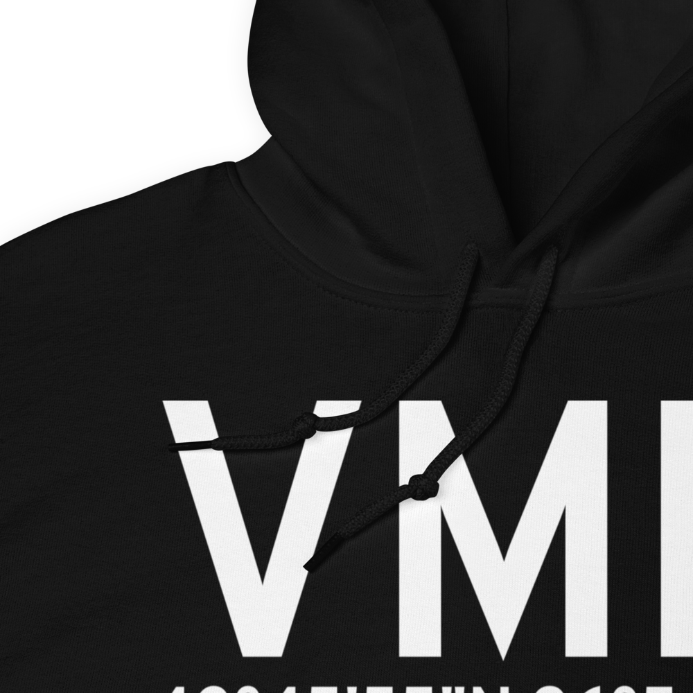 Vermillion (KVMR) Airport Hoodie Sweatshirt 
