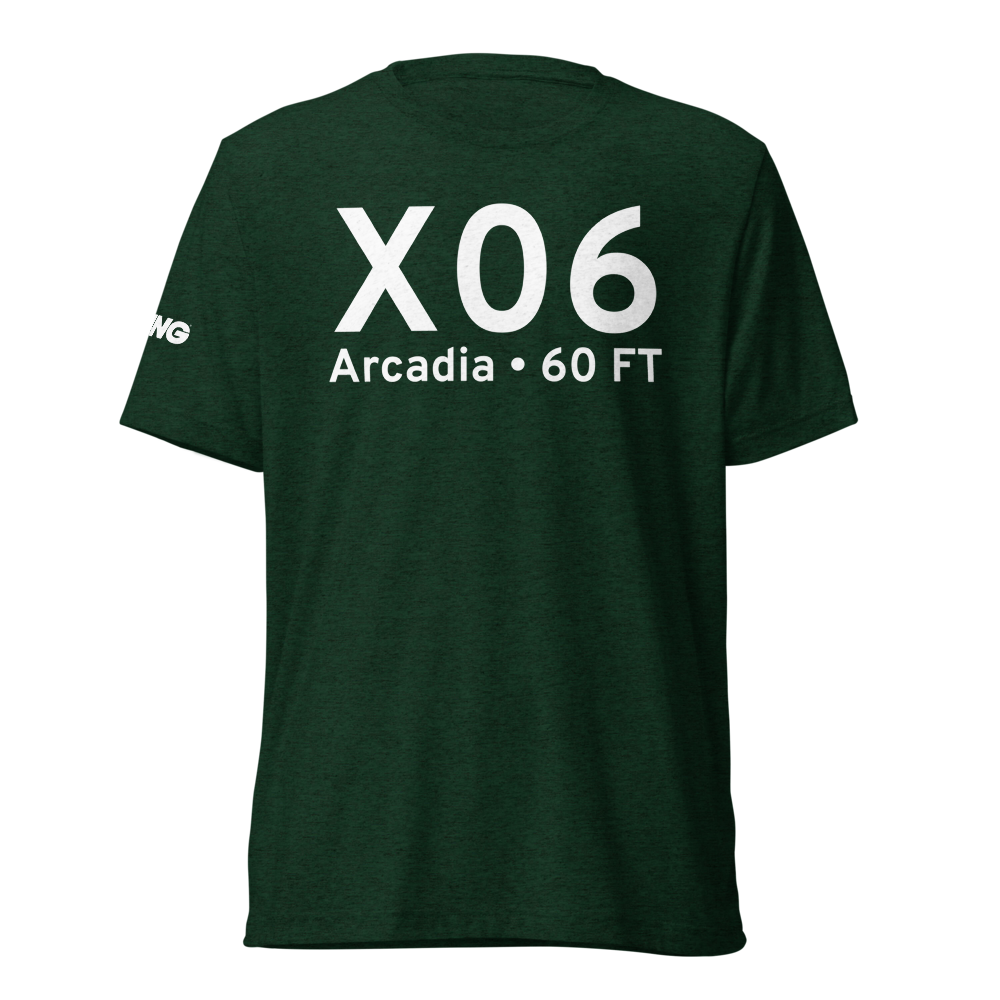 Arcadia (KX06) Airport Tri-blend T-Shirt 