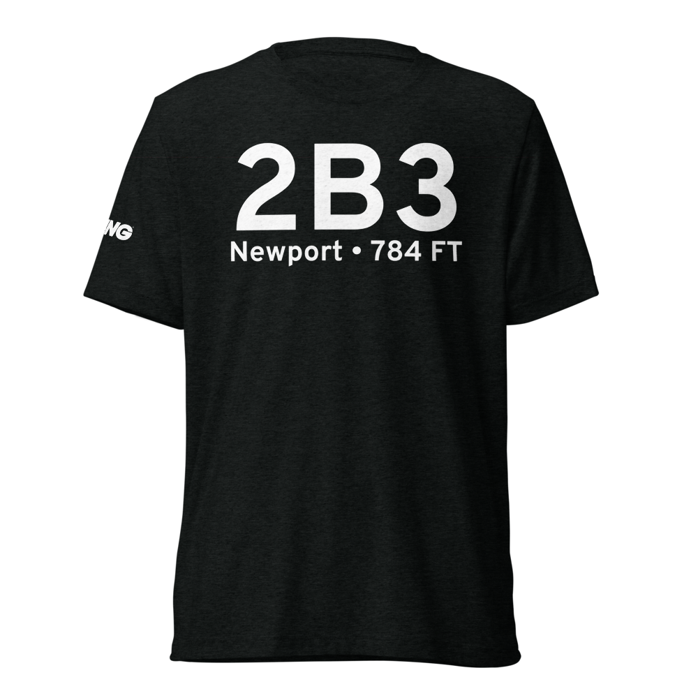Newport (K2B3) Airport Tri-blend T-Shirt 