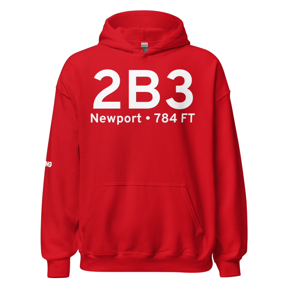 Newport (K2B3) Airport Hoodie Sweatshirt 