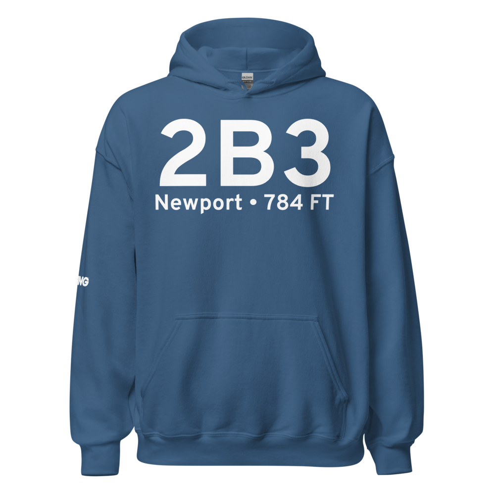 Newport (K2B3) Airport Hoodie Sweatshirt 