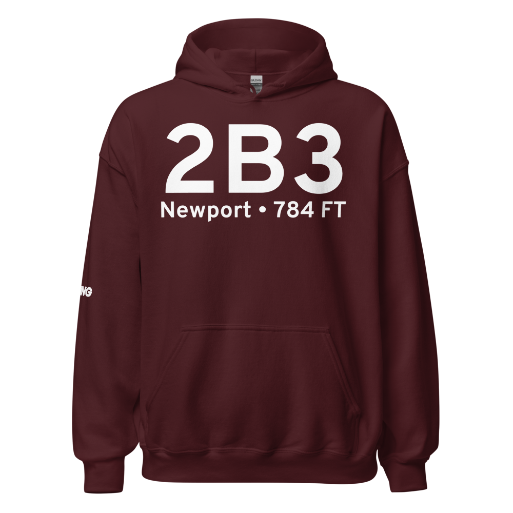 Newport (K2B3) Airport Hoodie Sweatshirt 