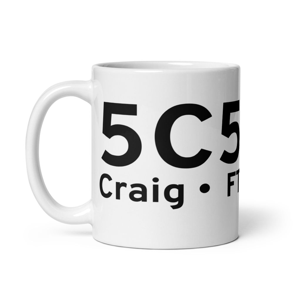 Craig (5C5) Airport Mug 