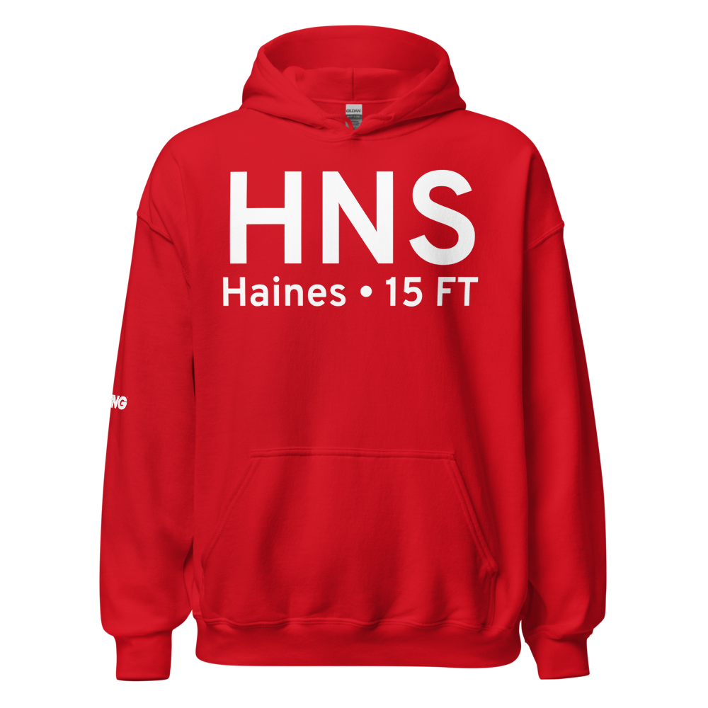 Haines (PAHN) Airport Hoodie Sweatshirt 