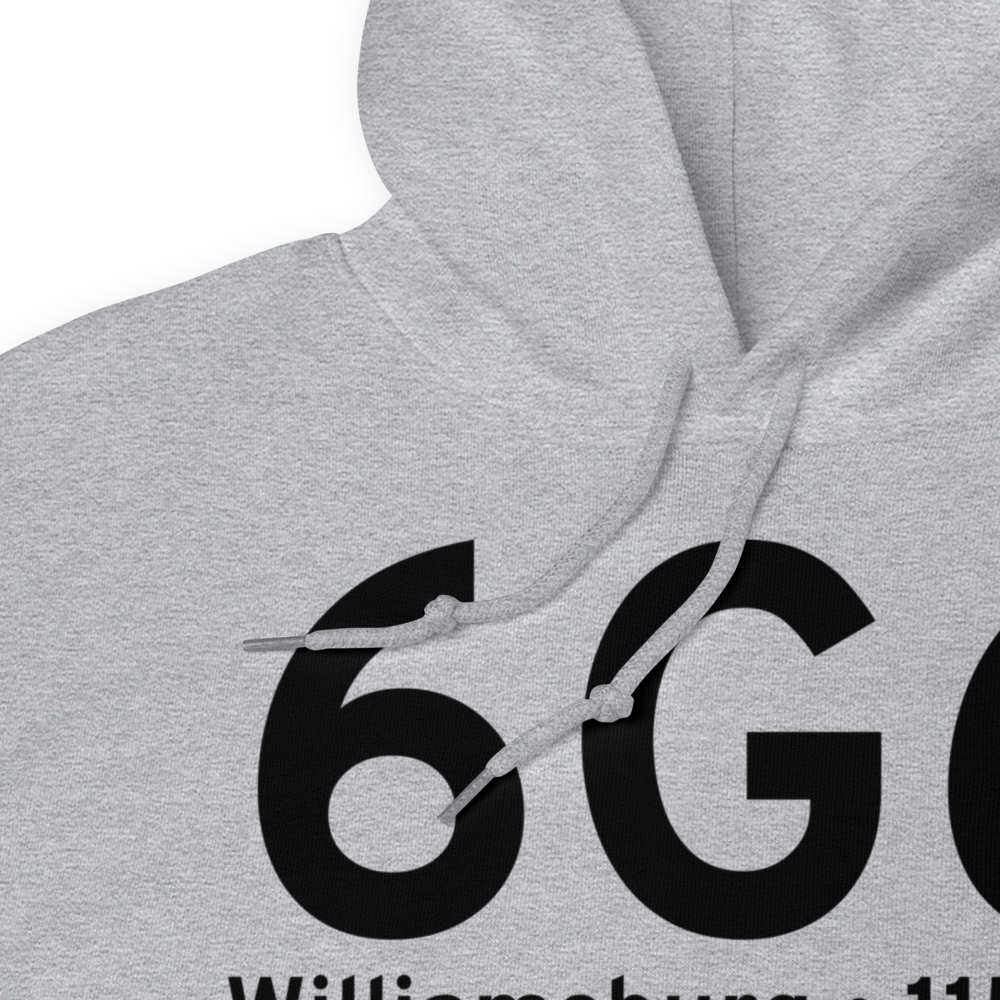 Williamsburg (6G6) Airport Hoodie Sweatshirt 