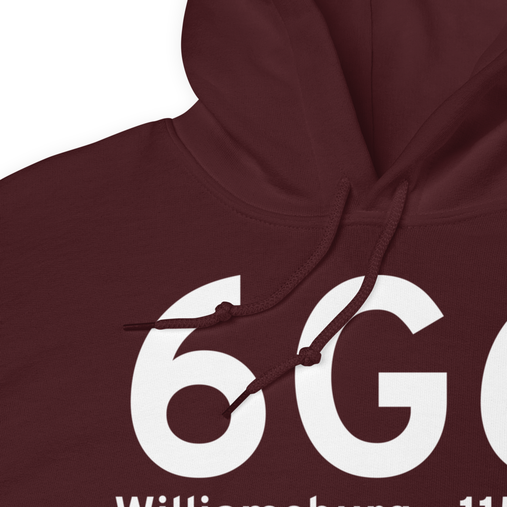 Williamsburg (6G6) Airport Hoodie Sweatshirt 