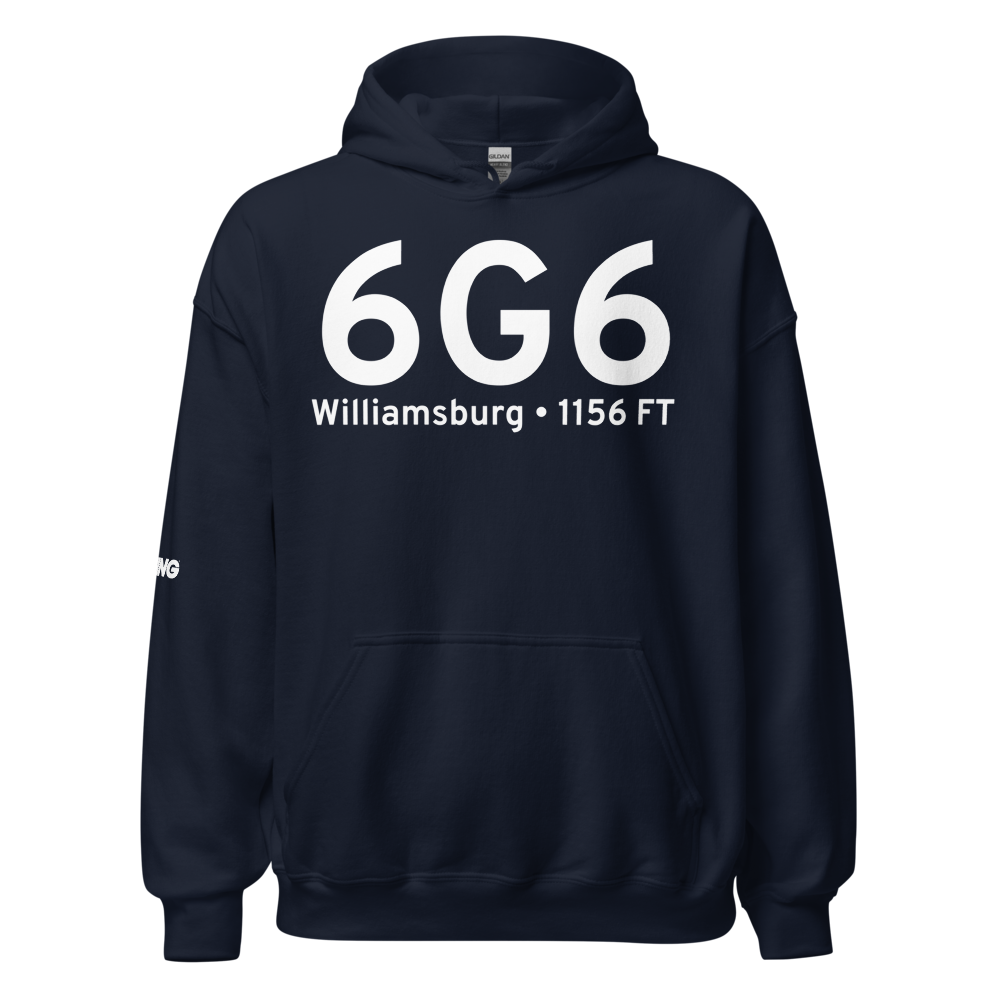 Williamsburg (6G6) Airport Hoodie Sweatshirt 