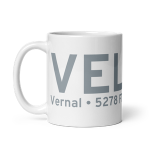 Vernal (KVEL) Airport Mug