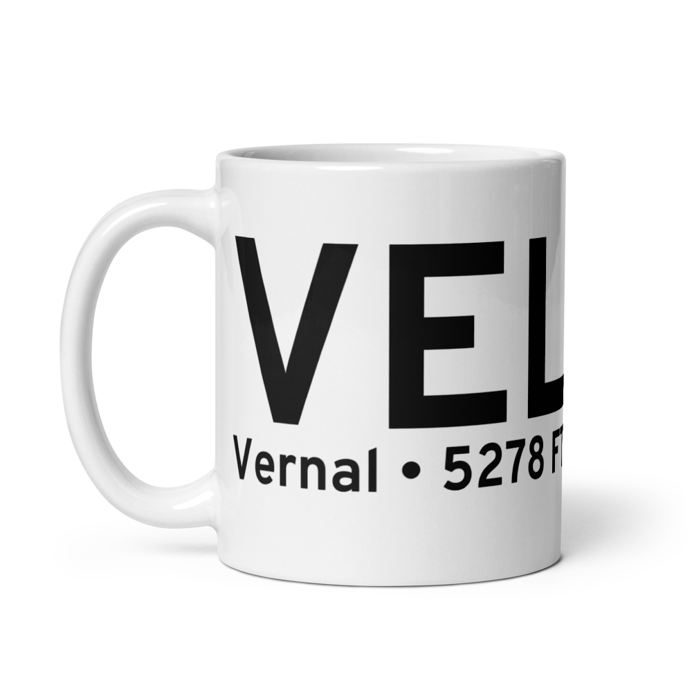 Vernal (KVEL) Airport Mug 