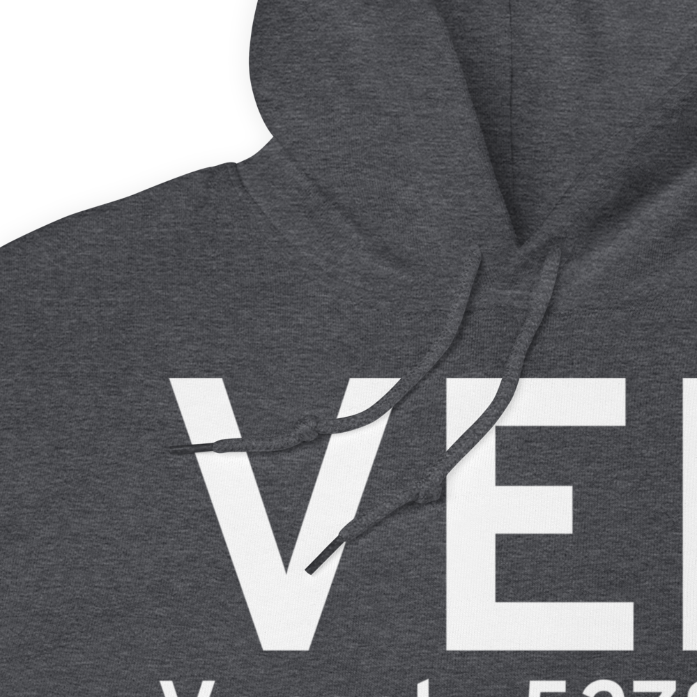 Vernal (KVEL) Airport Hoodie Sweatshirt 