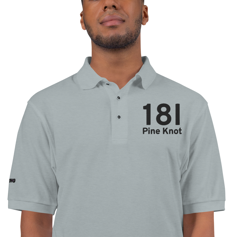 Pine Knot (K18I) Airport Port Authority Embroidered Polo Shirt 