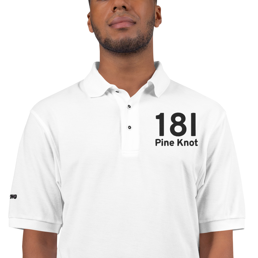 Pine Knot (K18I) Airport Port Authority Embroidered Polo Shirt 