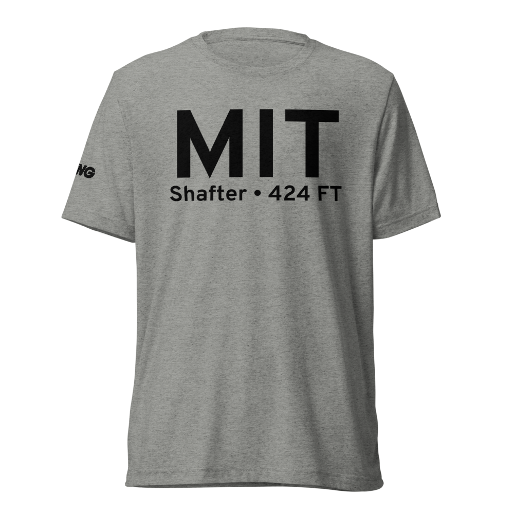Shafter (KMIT) Airport Tri-blend T-Shirt 