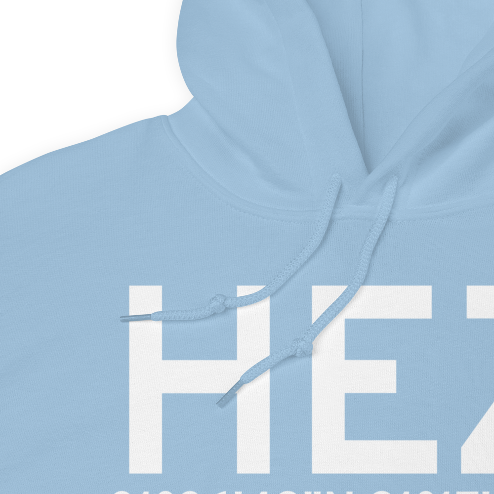 Natchez (KHEZ) Airport Hoodie Sweatshirt 