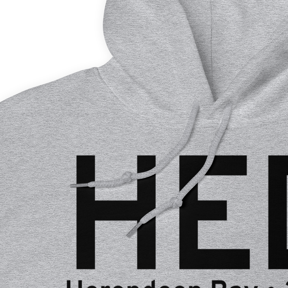 Herendeen Bay (AK33) Airport Hoodie Sweatshirt 