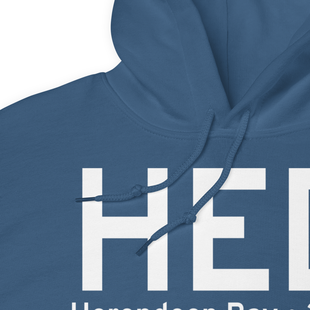 Herendeen Bay (AK33) Airport Hoodie Sweatshirt 