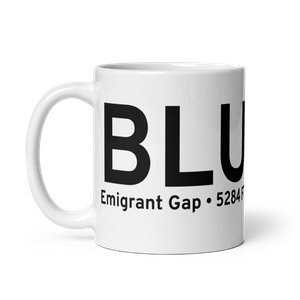 Emigrant Gap (KBLU) Airport Mug
