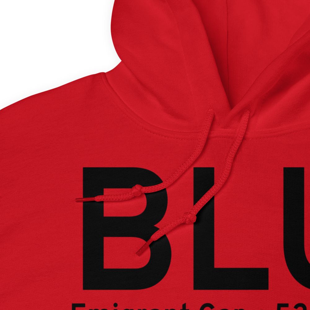 Emigrant Gap (KBLU) Airport Hoodie Sweatshirt 