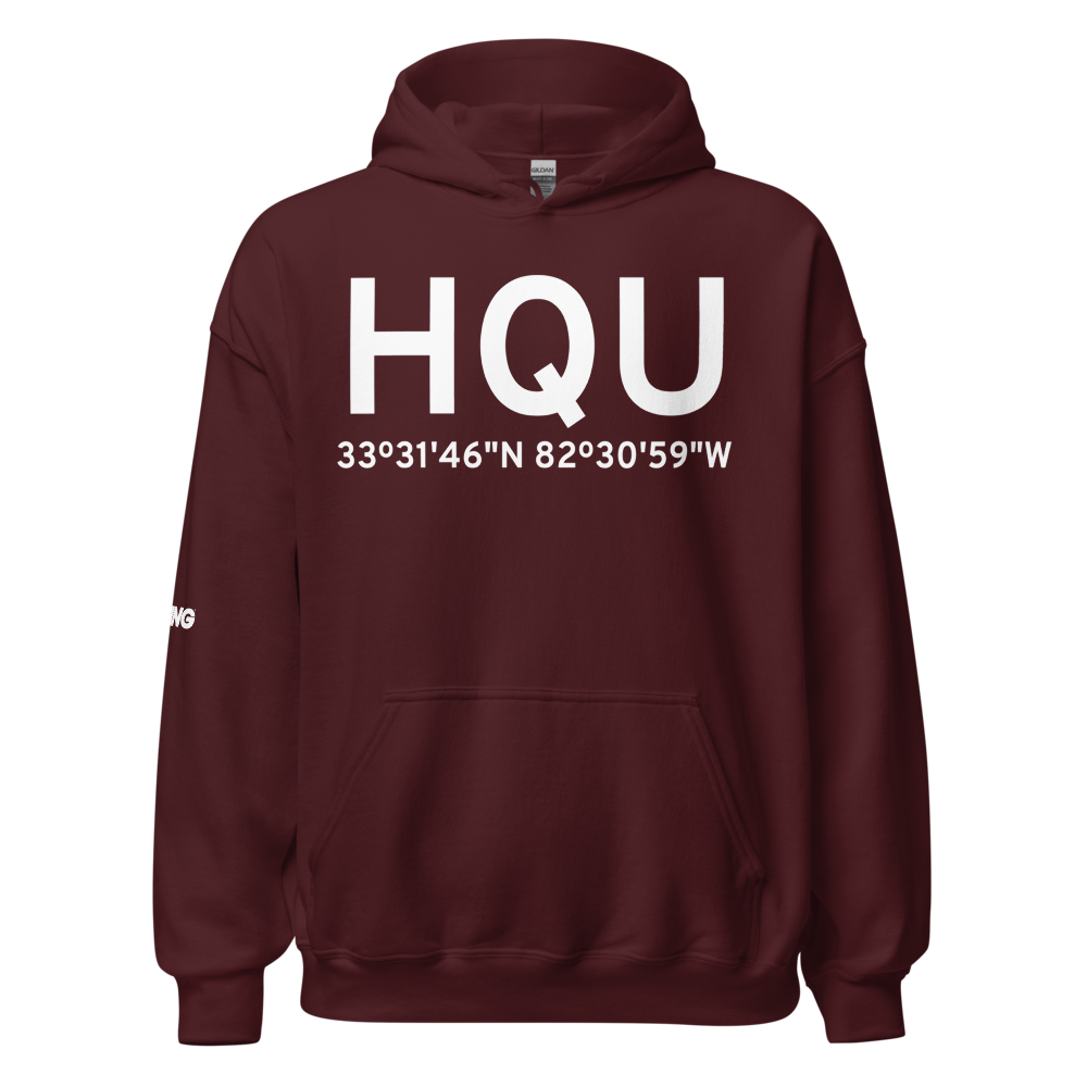 Thomson (KHQU) Airport Hoodie Sweatshirt 