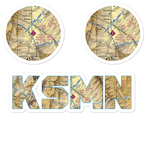 Lemhi County Airport (SMN) VFR Sectional Sticker Pack