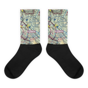 Salinas Municipal Airport (SNS) VFR Sectional Socks