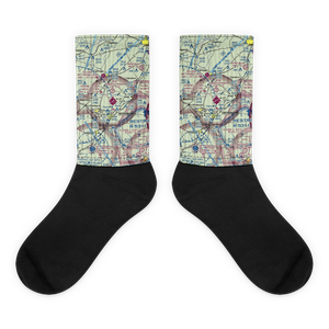 Moore County Airport (SOP) VFR Sectional Socks