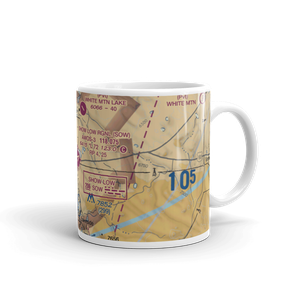 Show Low Regional Airport (SOW) VFR Sectional  Mug