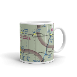 Sioux Center Municipal Airport (SOY) VFR Sectional  Mug