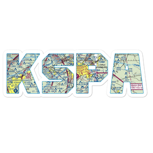 Spartanburg Downtown Memorial Airport (SPA) VFR Sectional Sticker
