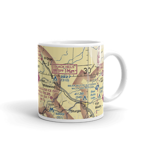 Black Hills Airport-Clyde Ice Field (SPF) VFR Sectional  Mug