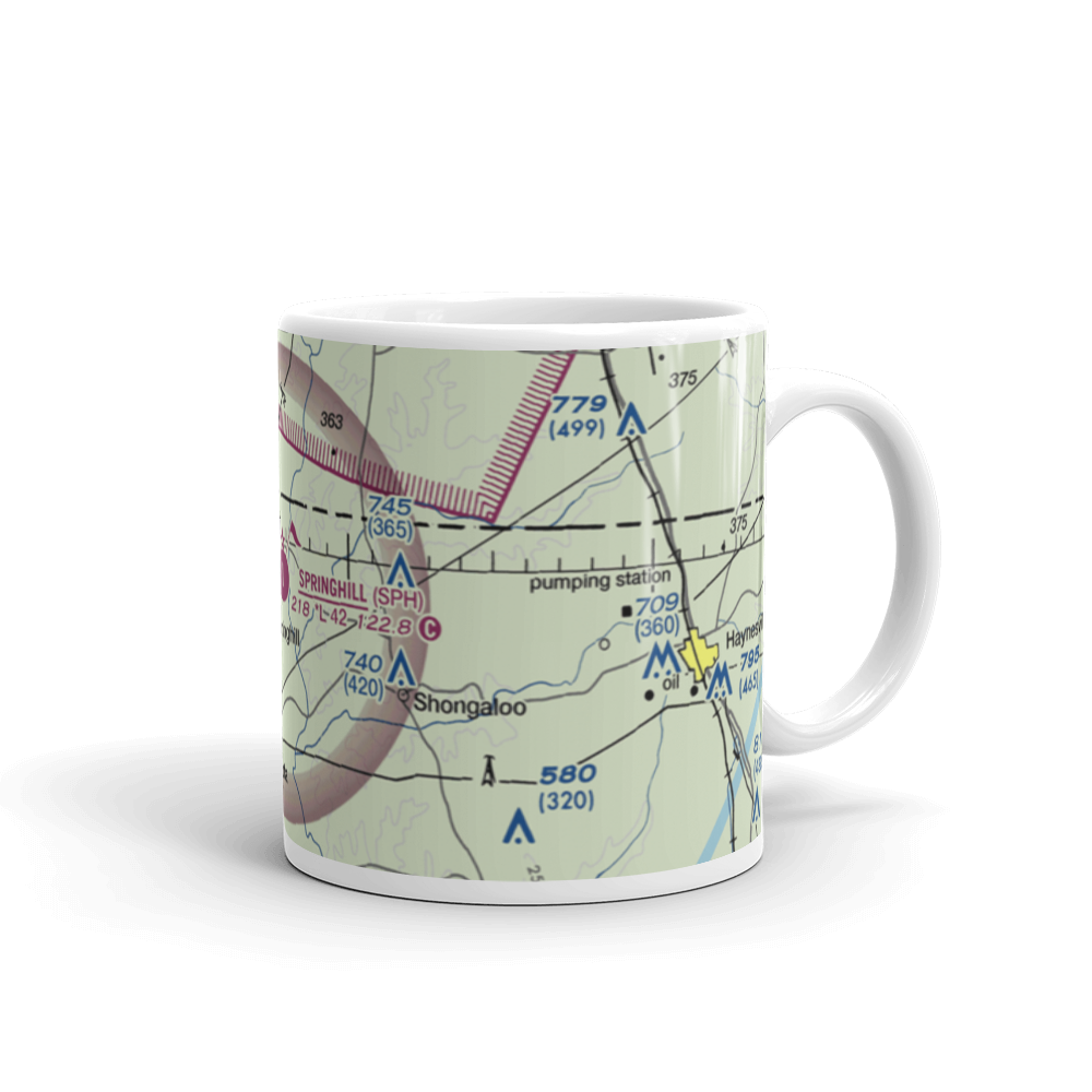 Springhill Airport (SPH) VFR Sectional  Mug 