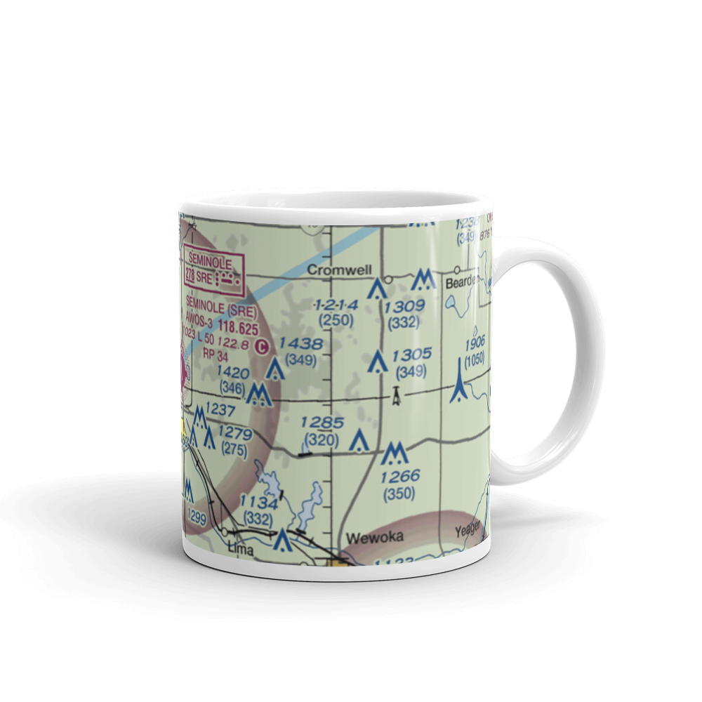 Seminole Municipal Airport (SRE) VFR Sectional  Mug 