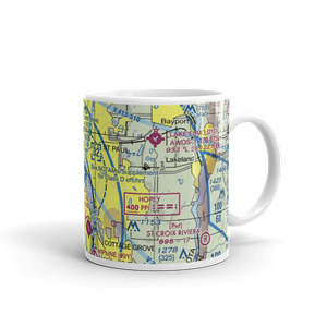 St Paul Downtown Holman Field (STP) VFR Sectional  Mug