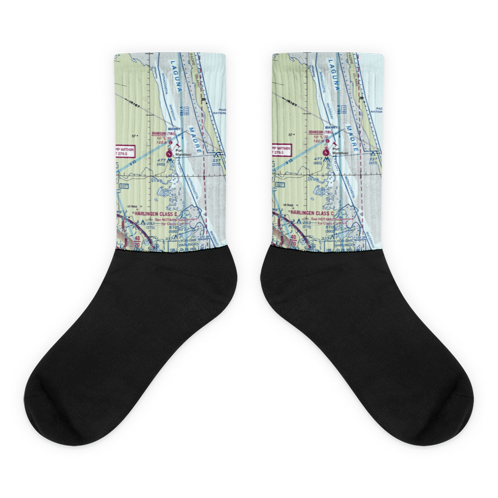 Charles R Johnson Airport (T05) VFR Sectional Socks 
