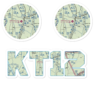 Kirbyville Airport (T12) VFR Sectional Sticker Pack