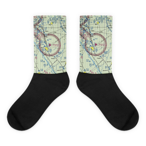 Marlin Airport (T15) VFR Sectional Socks