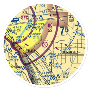 Horizon Airport (T27) VFR Sectional Sticker (20 mile)