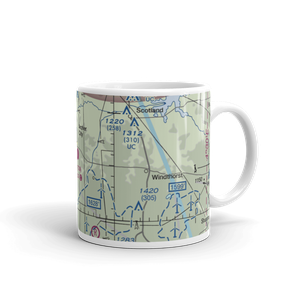 Archer City Municipal Airport (T39) VFR Sectional  Mug