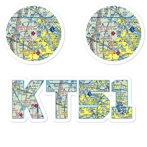 Dan Jones International Airport (T51) VFR Sectional Sticker Pack