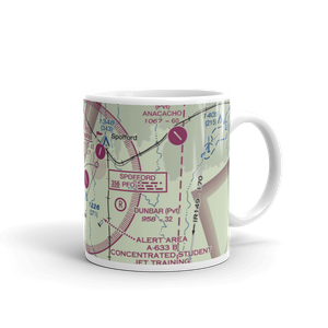 Laughlin Air Force Base Auxiliary Nr 1 Airport (T70) VFR Sectional  Mug