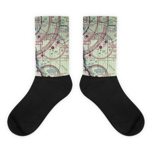 Laughlin Air Force Base Auxiliary Nr 1 Airport (T70) VFR Sectional Socks